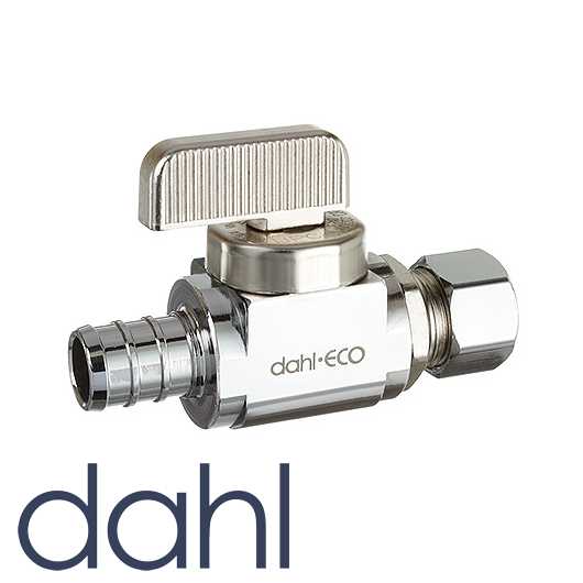 DAHL Straight Supply Stop Valve